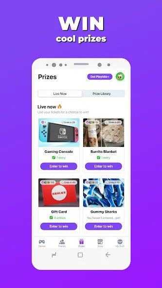 Playbite - Play & Win Prizes (Плейбайт)  [МОД Menu] Screenshot 4