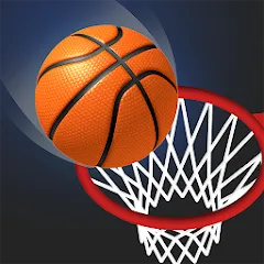 Скачать взлом Dunk Stroke-3D Basketball (Дунк Строк)  [МОД Unlocked] на Андроид