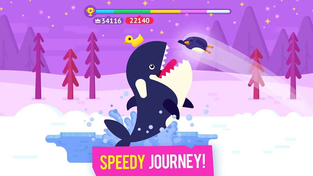 Bouncemasters: Penguin Games (Баунсмастерс)  [МОД Много денег] Screenshot 5