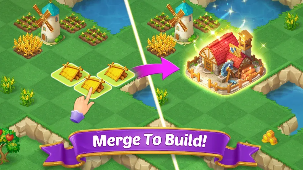 Merge Castle: Match 3 Puzzle (Мердж Кастл)  [МОД Mega Pack] Screenshot 3