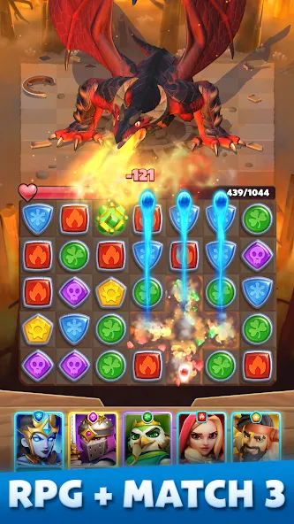 Puzzle Breakers: Champions War (Пазл Брейкерс)  [МОД Много денег] Screenshot 1