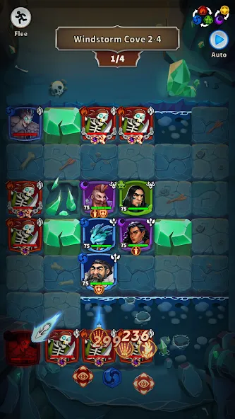 Friends & Dragons - Puzzle RPG  [МОД Unlocked] Screenshot 5