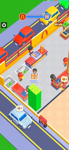 My Burger Shop: Burger Games (Май Бургер Шоп Игры)  [МОД Unlocked] Screenshot 2