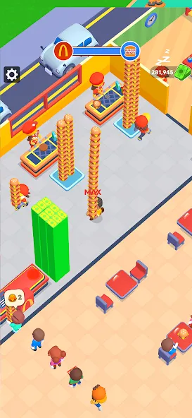 My Burger Shop: Burger Games (Май Бургер Шоп Игры)  [МОД Unlocked] Screenshot 3