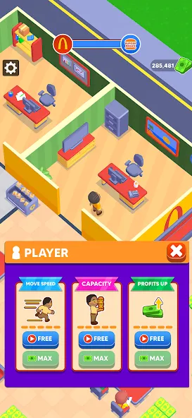 My Burger Shop: Burger Games (Май Бургер Шоп Игры)  [МОД Unlocked] Screenshot 4