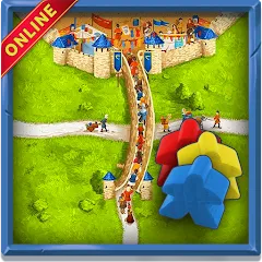 Скачать взлом War of Carcassonne board Games (Каркассон)  [МОД Все открыто] на Андроид