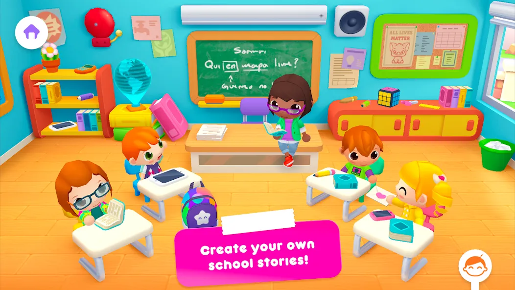 Sunny School Stories (Санны Скул Сториз)  [МОД Unlimited Money] Screenshot 1