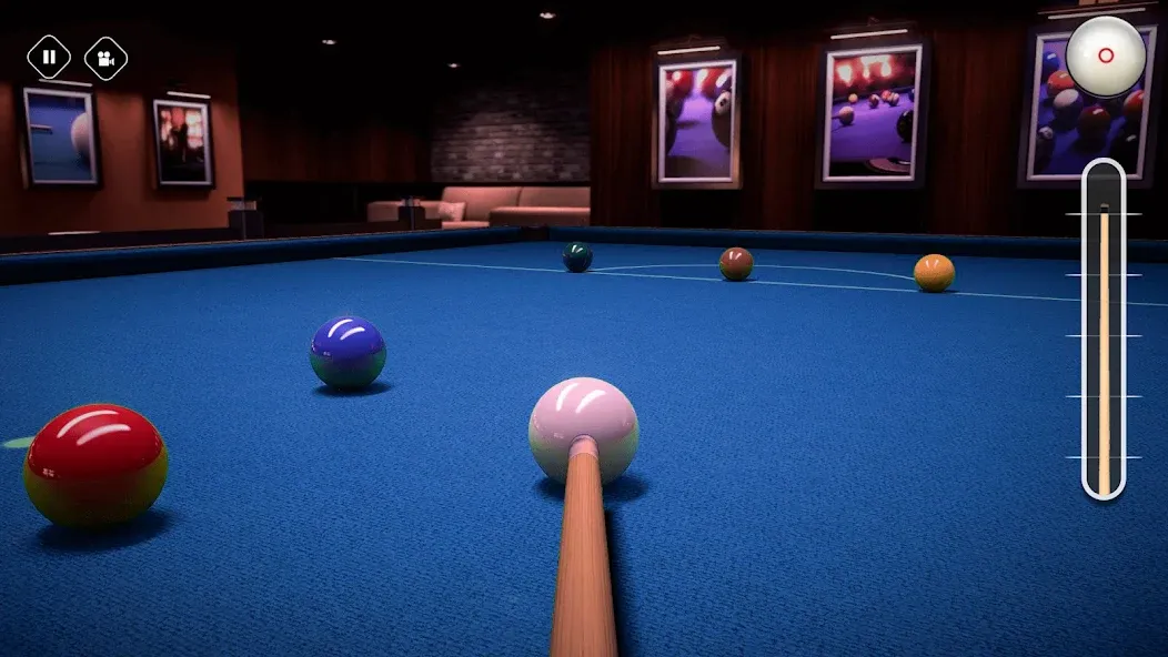 Billiards 8 Ball Pool Offline  [МОД Много монет] Screenshot 3