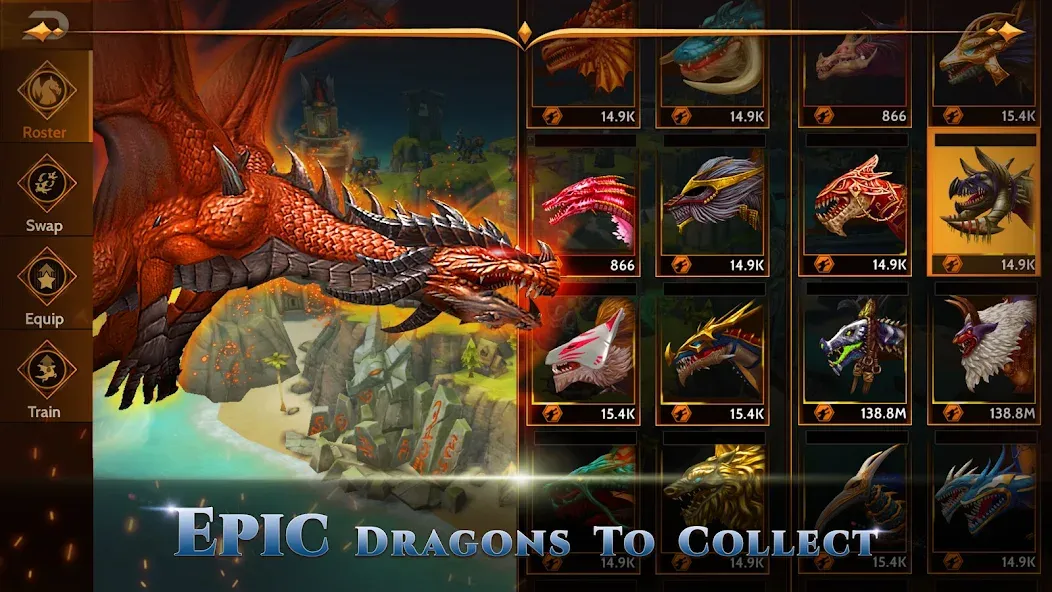 War Dragons (Вар Драгонс)  [МОД Unlimited Money] Screenshot 4