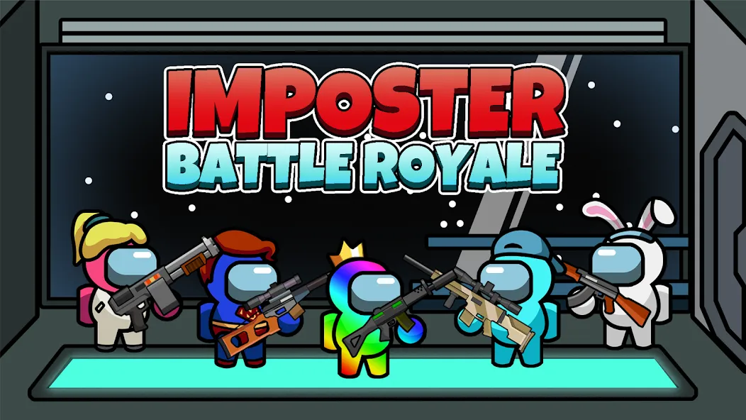 Imposter Battle Royale (Импостер Батл Рояль)  [МОД Все открыто] Screenshot 2