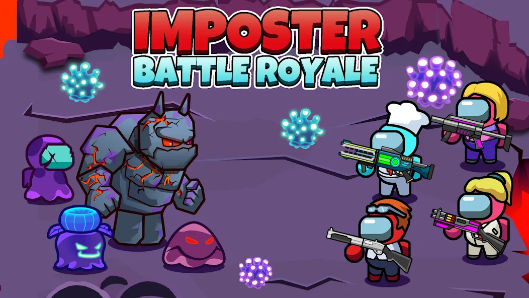 Imposter Battle Royale (Импостер Батл Рояль)  [МОД Все открыто] Screenshot 3