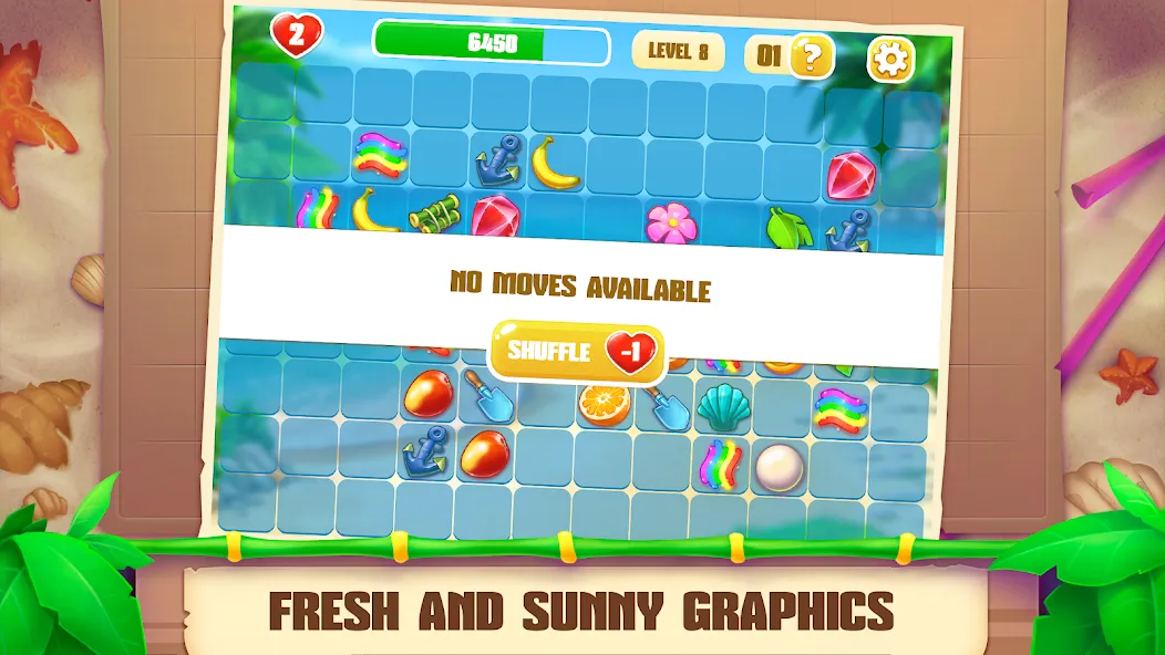 Onet Paradise: connect 2 tiles (Онет Парадайз)  [МОД Mega Pack] Screenshot 3