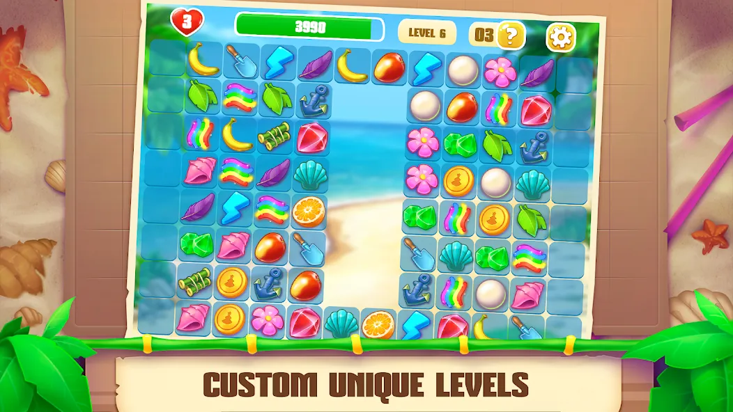 Onet Paradise: connect 2 tiles (Онет Парадайз)  [МОД Mega Pack] Screenshot 5