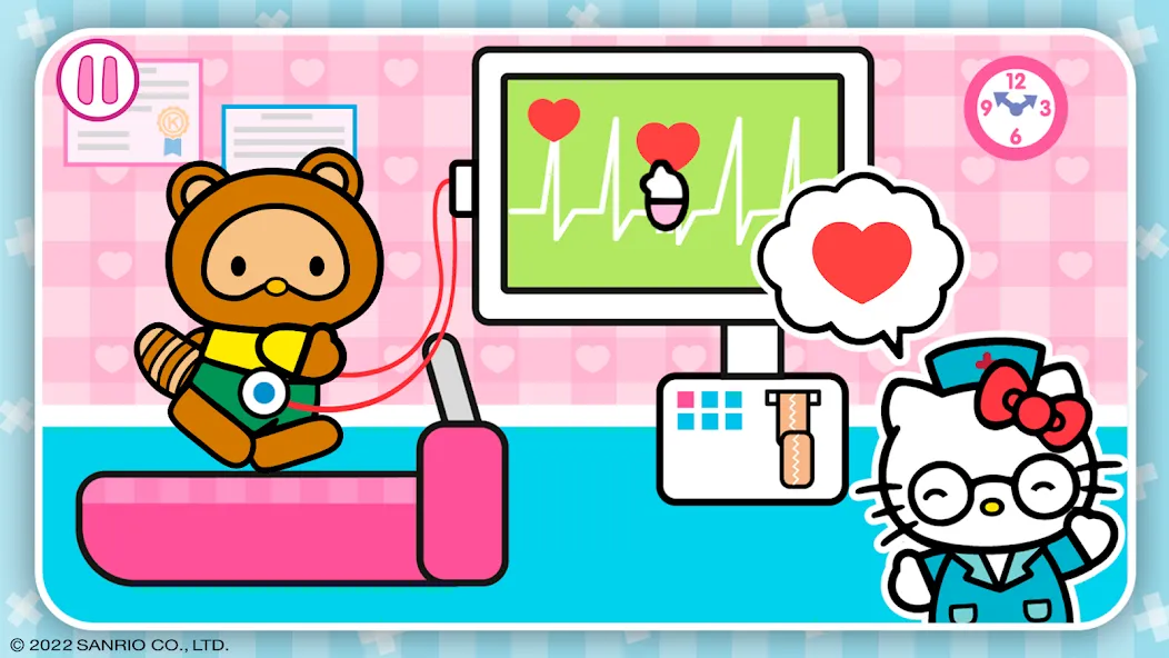 Hello Kitty: Kids Hospital (Хелло Китти)  [МОД Много денег] Screenshot 5