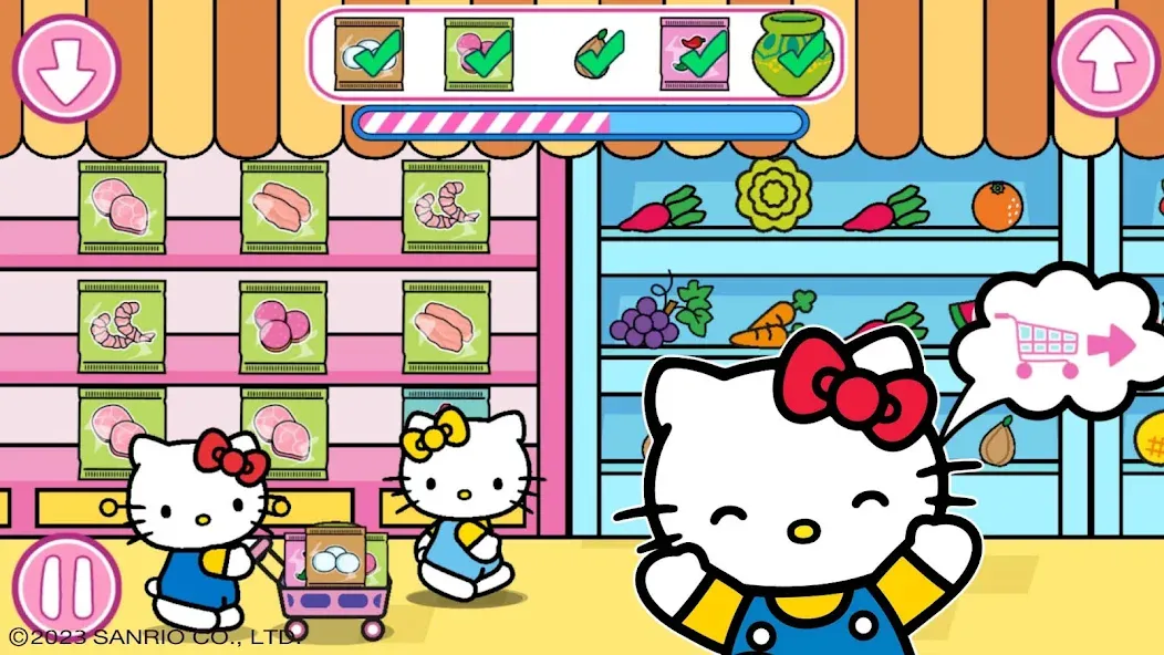 Hello Kitty: Kids Supermarket (Хеллоу Китти)  [МОД Mega Pack] Screenshot 2