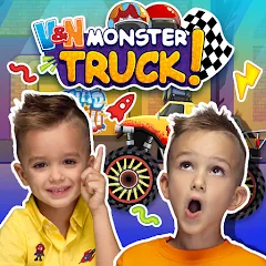 Скачать взлом Monster Truck Vlad & Niki [МОД Много монет] на Андроид