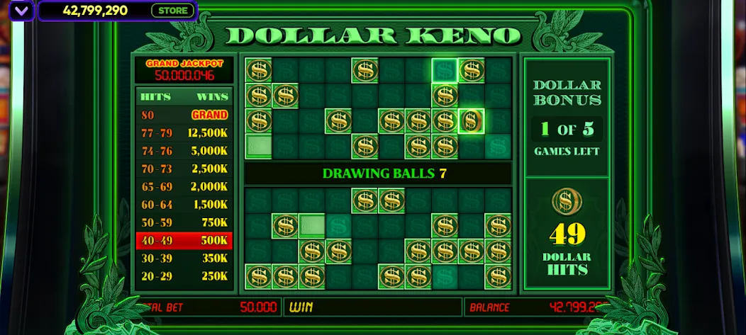 Vegas Keno (Вегас Кено)  [МОД Unlocked] Screenshot 3