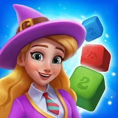 Скачать взлом Magic Blast: Mystery Puzzle (Маджик Бласт)  [МОД Unlimited Money] на Андроид