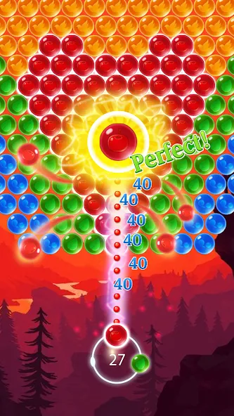 Bubble Shooter Magic Forest (Бабл шутер Магик Форест)  [МОД Unlocked] Screenshot 1