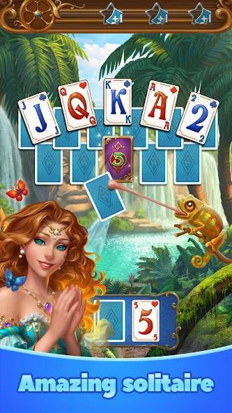 Magic Story of Solitaire Cards  [МОД Много денег] Screenshot 1