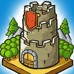 Скачать взлом Grow Castle - Tower Defense (Гроу Касл)  [МОД Меню] на Андроид