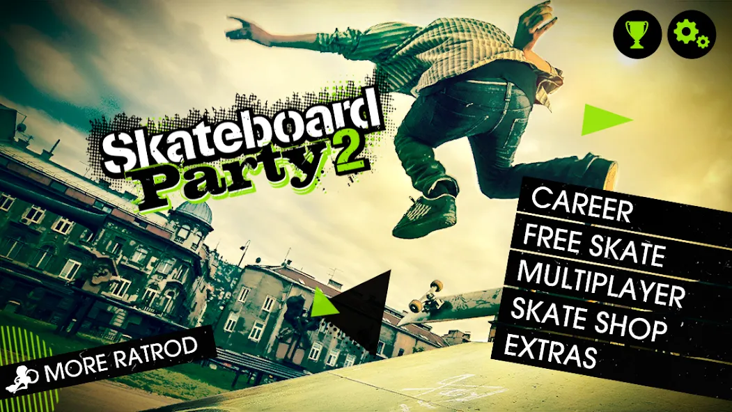 Skateboard Party 2 (Скейтборд вечеринка 2)  [МОД Все открыто] Screenshot 2