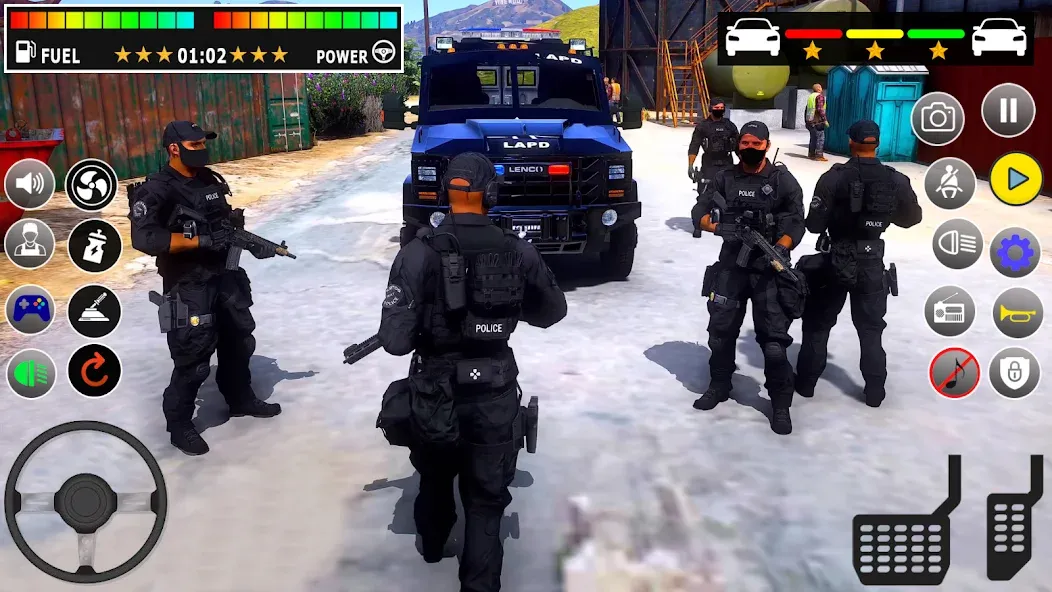 Police Games Simulator: PGS 3d  [МОД Меню] Screenshot 1