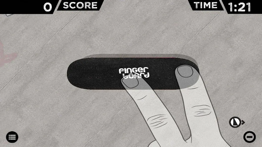 Fingerboard HD Skateboarding (Фингерборд ХД скейтбординг)  [МОД Меню] Screenshot 2