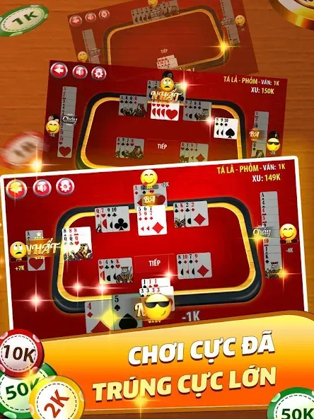 Phỏm - Phom  [МОД Unlimited Money] Screenshot 5