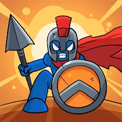 Скачать взлом Stick Battle: War of Legions (Стик битва)  [МОД Menu] на Андроид