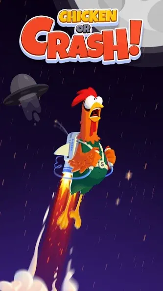 Chicken or Crash! Win Bitcoin.  [МОД Много монет] Screenshot 1