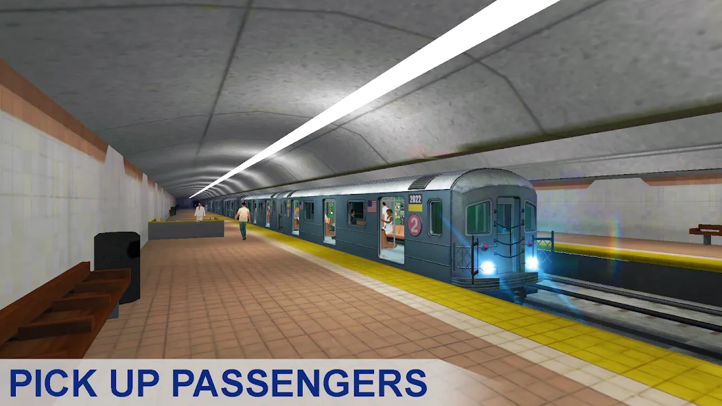 Subway Train Simulator  [МОД Все открыто] Screenshot 2