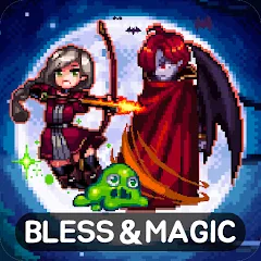 Скачать взлом Bless & Magic: Idle RPG game  [МОД Бесконечные деньги] на Андроид