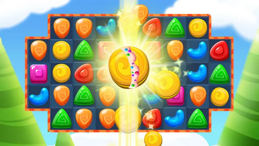 Cookie Jelly Match (Куки Джелли Матч)  [МОД Mega Pack] Screenshot 2