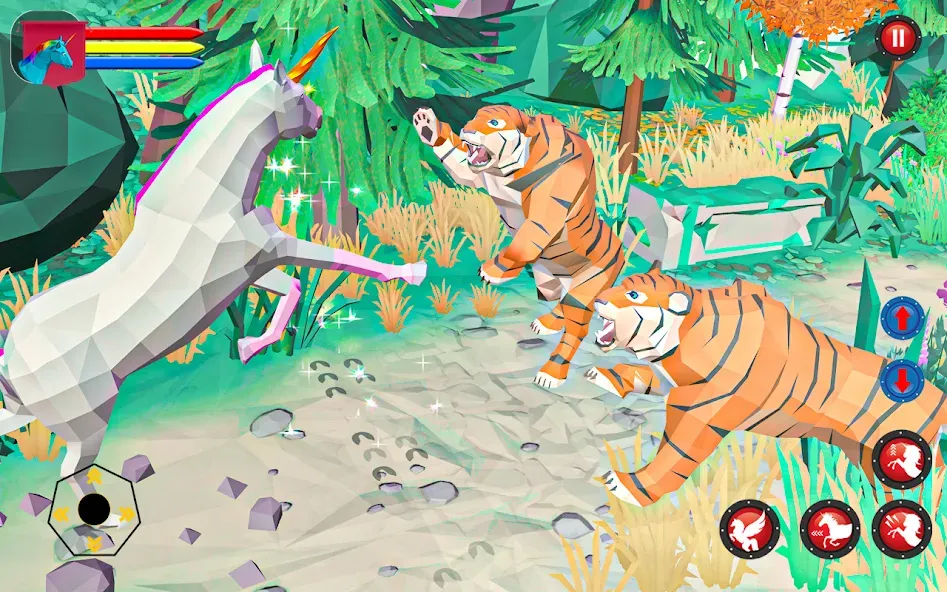 Flying Unicorn Pegasus Games  [МОД Меню] Screenshot 3