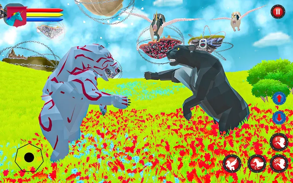 Flying Unicorn Pegasus Games  [МОД Меню] Screenshot 4