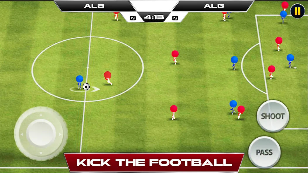 Stickman Soccer Football Game  [МОД Много денег] Screenshot 4