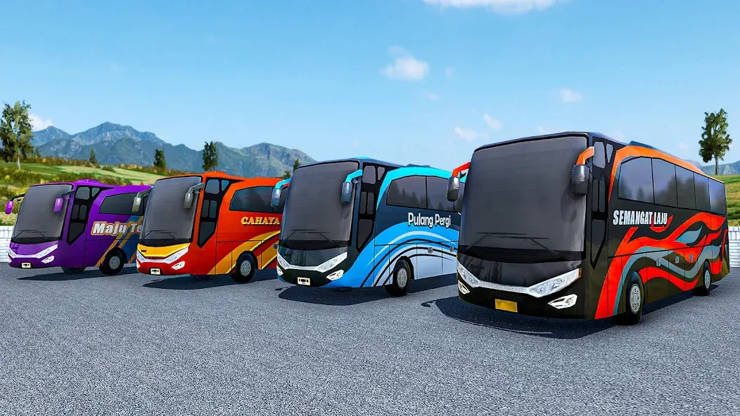 Highway Bus Simulator Bus Game  [МОД Много монет] Screenshot 3