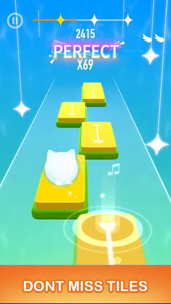 Dancing Cats - Cute Music Game (Дансинг Кэтс)  [МОД Все открыто] Screenshot 2