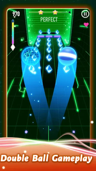 Rolling Twins: Music Ball Rush (Роллинг Твинс)  [МОД Много денег] Screenshot 3