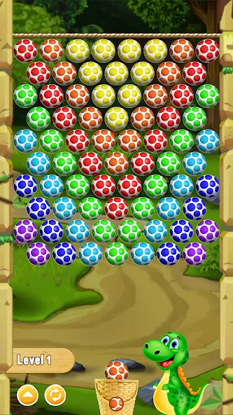 Shoot Dinosaur Eggs  [МОД Menu] Screenshot 1