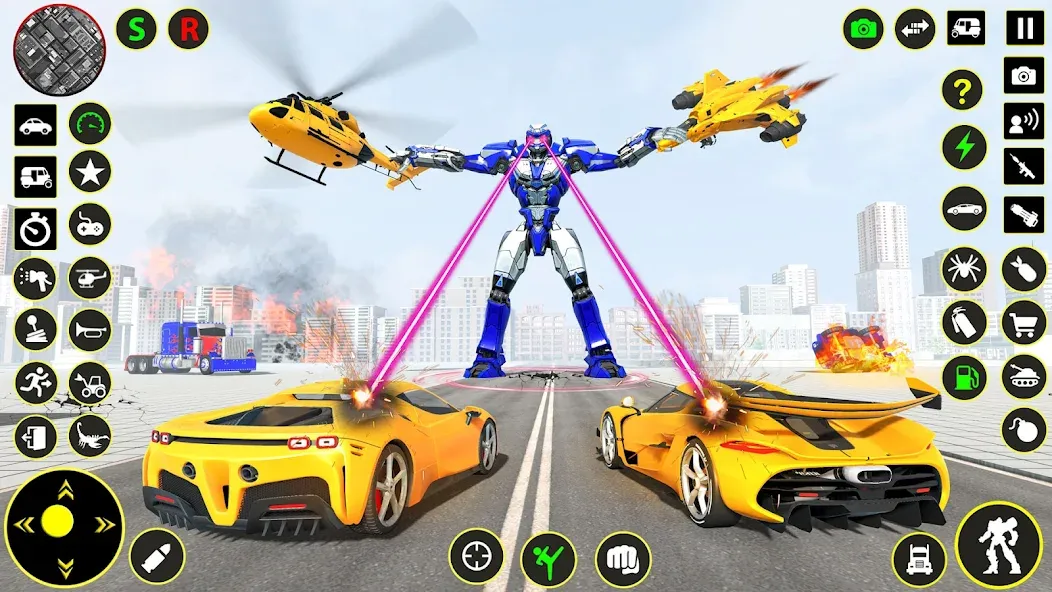 Truck Game - Car Robot Games  [МОД Unlocked] Screenshot 3