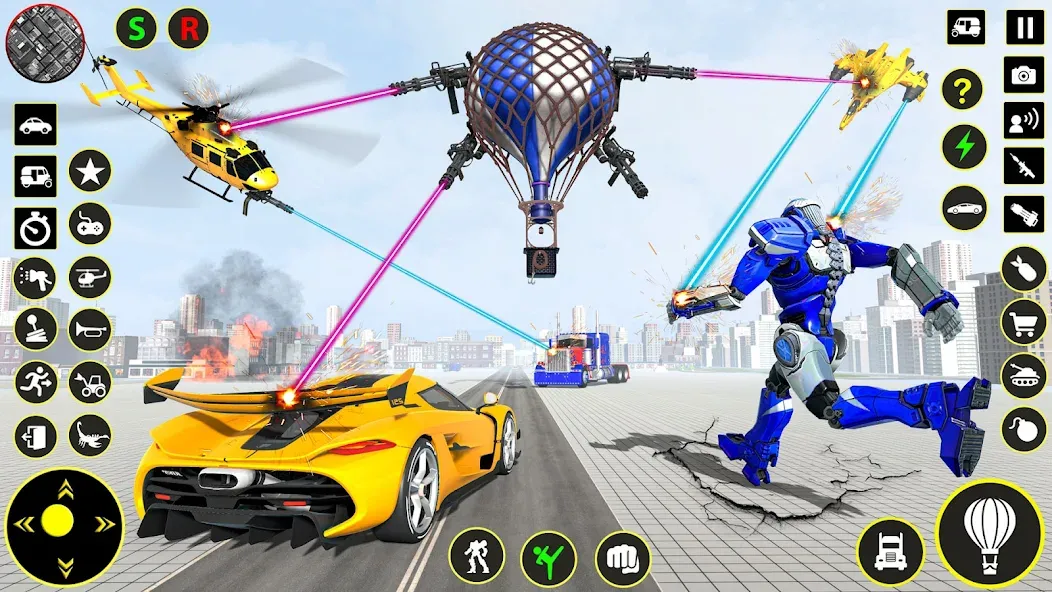 Truck Game - Car Robot Games  [МОД Unlocked] Screenshot 4