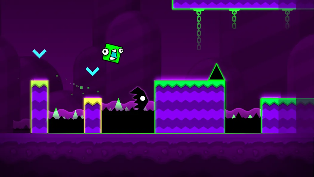 Geometry Dash World (Геометри Дэш Ворлд)  [МОД Unlocked] Screenshot 1