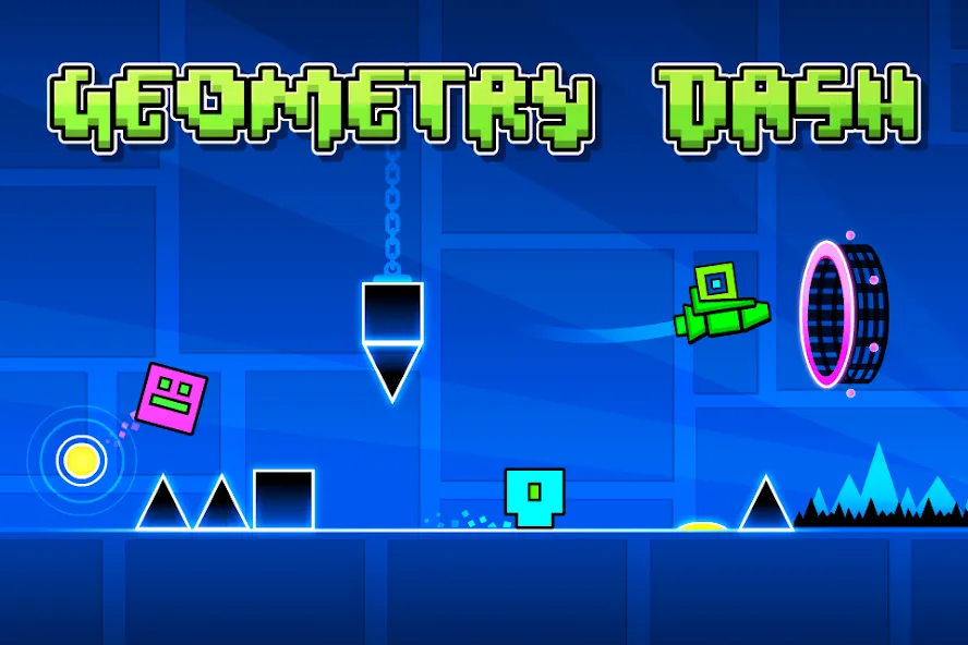 Geometry Dash Lite (Геометрия Дэш Лайт)  [МОД Много монет] Screenshot 1