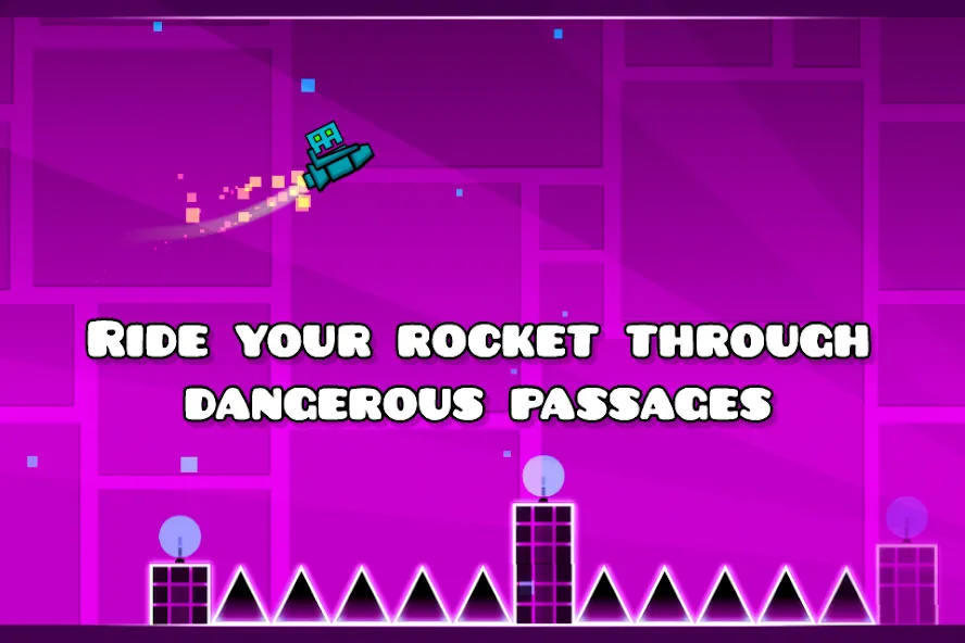 Geometry Dash Lite (Геометрия Дэш Лайт)  [МОД Много монет] Screenshot 2