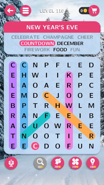 World of Word Search  [МОД Много монет] Screenshot 3