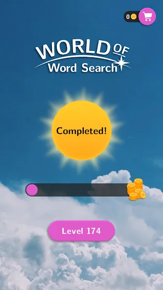 World of Word Search  [МОД Много монет] Screenshot 4