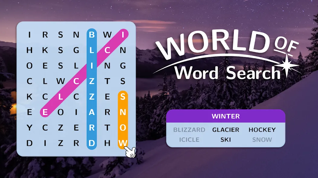 World of Word Search  [МОД Много монет] Screenshot 5