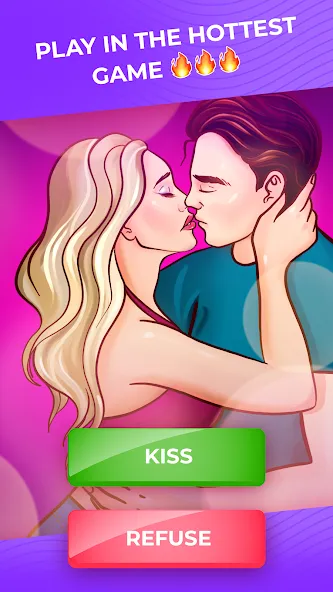 Kiss Me: Kissing Games 18+ (Кисс Ми)  [МОД Mega Pack] Screenshot 1